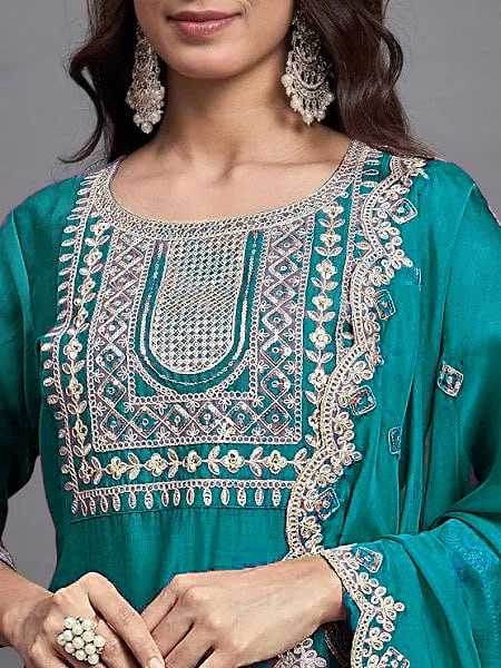 Viscose Embroidery Suit - MYLUXURY LANE ENTERPRISE